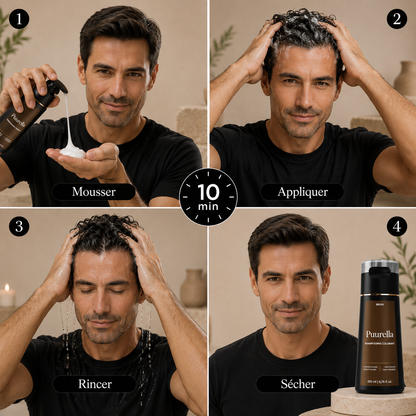 Shampoing Colorant Instantané Homme