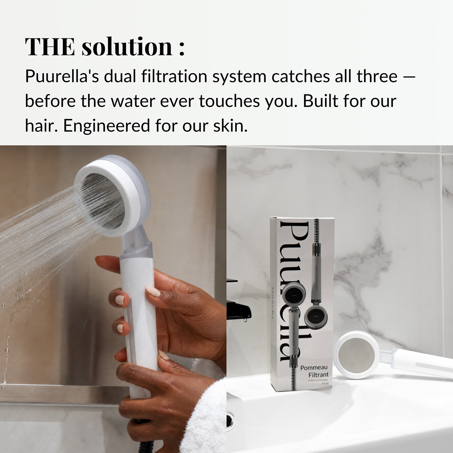The Filtered Showerhead by Ella