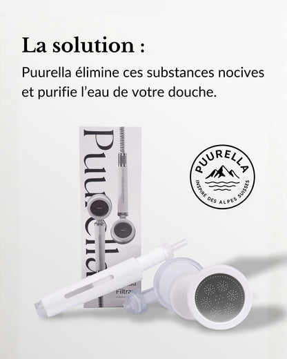 Pommeau de Douche Filtrant