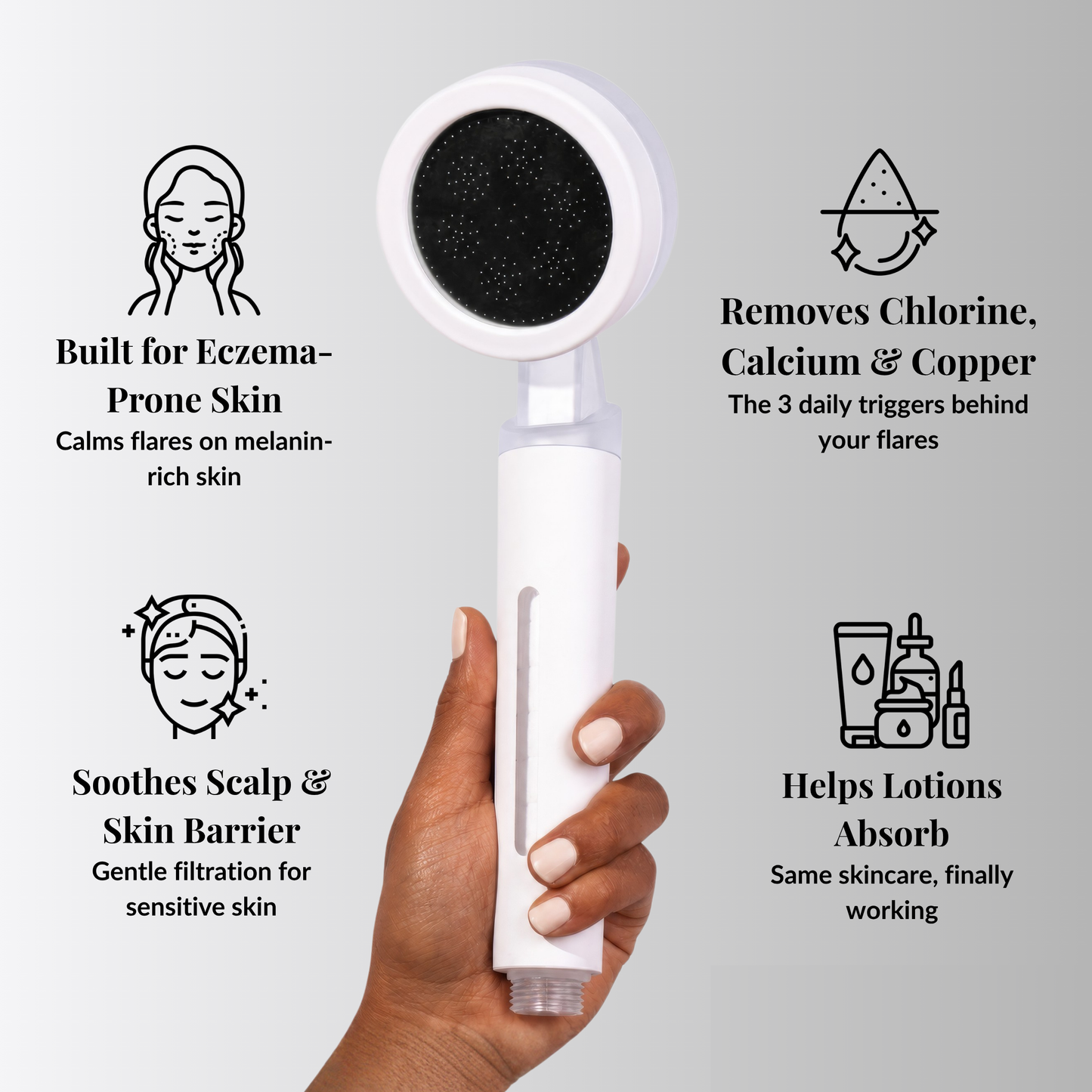 The Filtered Showerhead by Ella